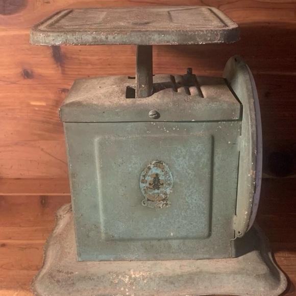 Vintage American Steel Products Co. 24lb Scale- Working- Barn Find! - Picture 4 of 13